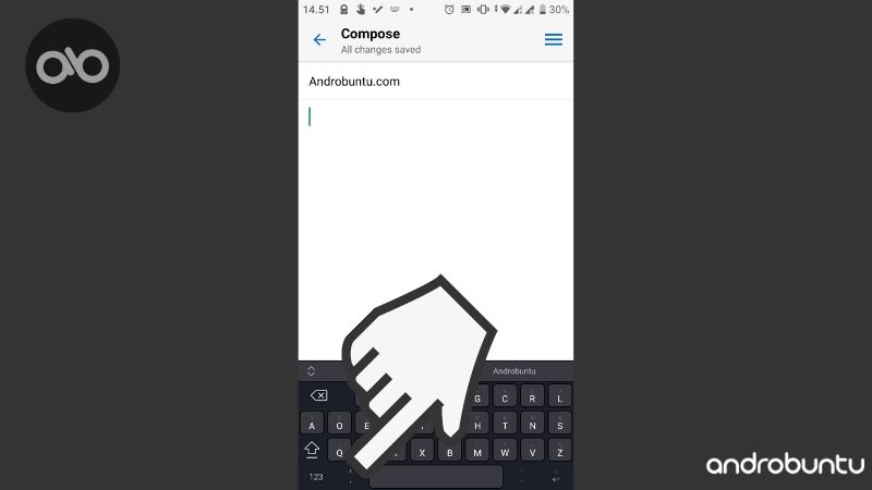 Cara Menulis Pesan dengan Suara di Android by Androbuntu 1