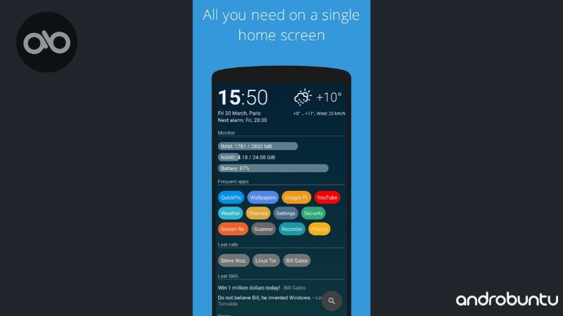 Tema Android Terbaik by Androbuntu 1