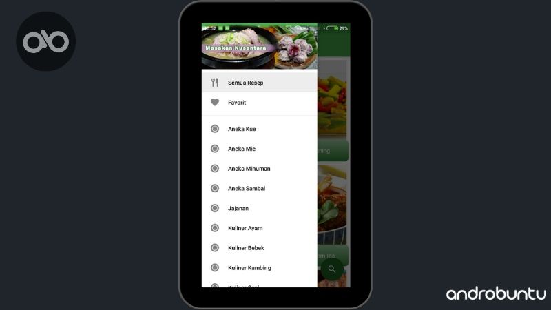 Aplikasi Resep Masakan Android Terbaik by Androbuntu 2