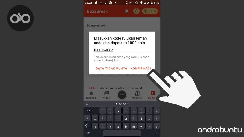 Cara Mendapatkan Dolar PayPal di BuzzBreak by Androbuntu 4