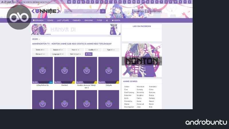 Situs Download Anime Terbaik by Androbuntu 4