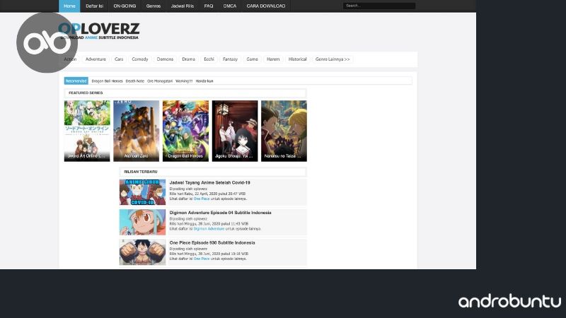 Situs Download Anime Terbaik by Androbuntu 8