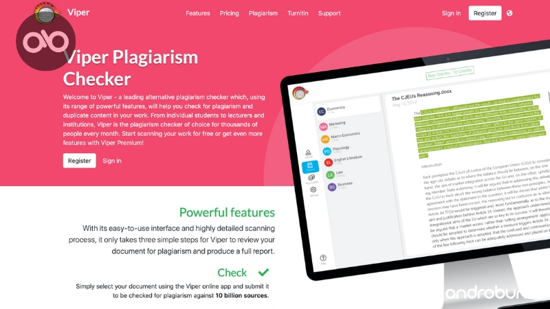Situs Cek Plagiarisme Terbaik by Androbuntu 10
