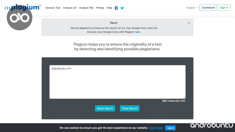 Situs Cek Plagiarisme Terbaik by Androbuntu 8