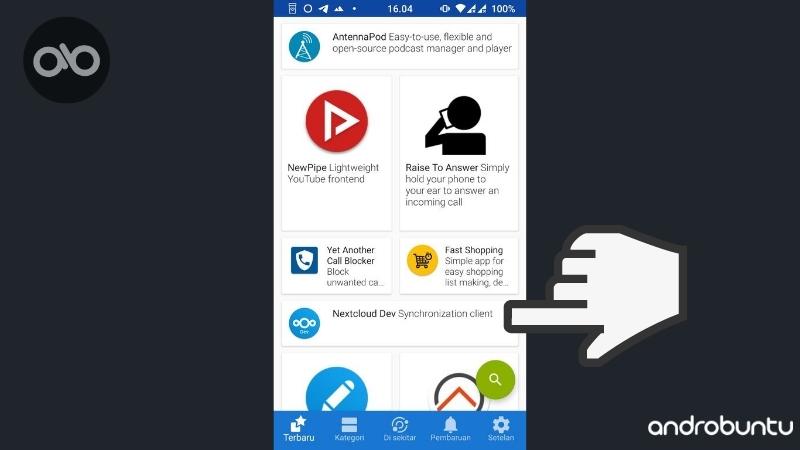 Aplikasi F-Droid by Androbuntu 1