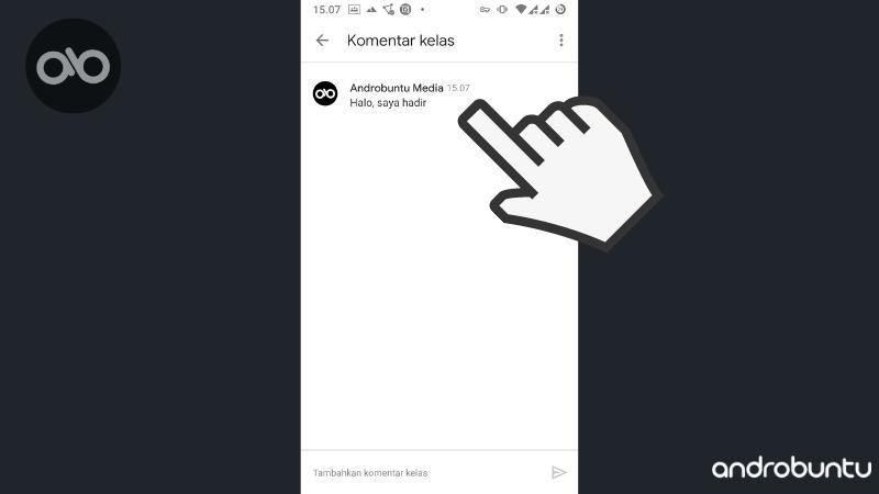 Cara Absen di Google Classroom by Androbuntu 7