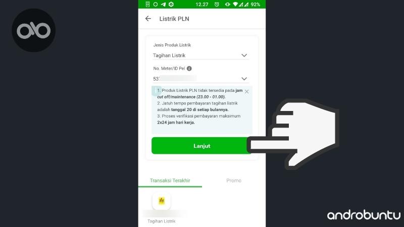 Cara Bayar Tagihan Listrik PLN di Tokopedia by Androbuntu 2