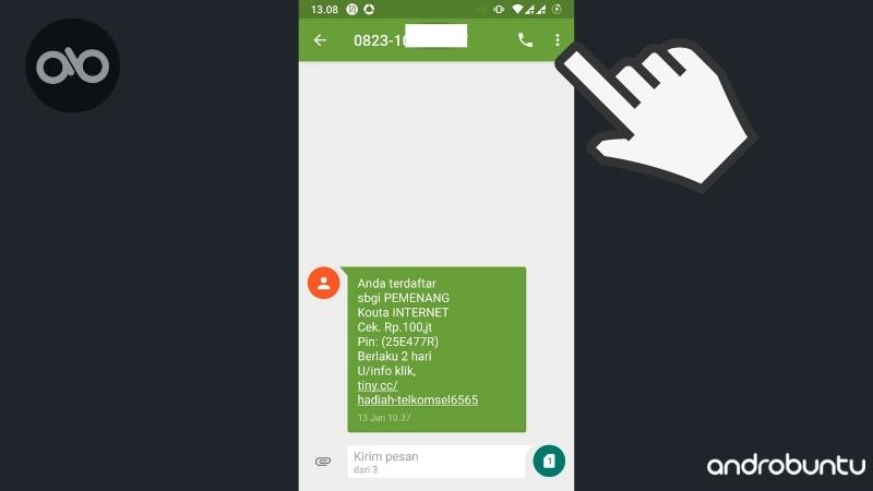 Cara Blokir SMS di Android by Androbuntu 1