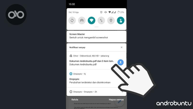 Cara Download Dokumen di Google Classroom by Androbuntu 7