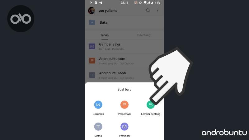 Cara Membuat Excel di WPS Office by Androbuntu 2