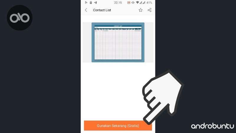 Cara Membuat Excel di WPS Office by Androbuntu 4