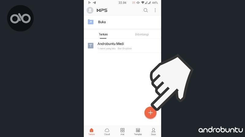 Cara Membuat Presentasi di WPS Android by Androbuntu 1
