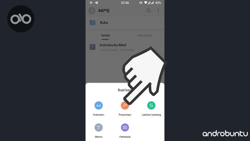 Cara Membuat Presentasi di WPS Android by Androbuntu 2