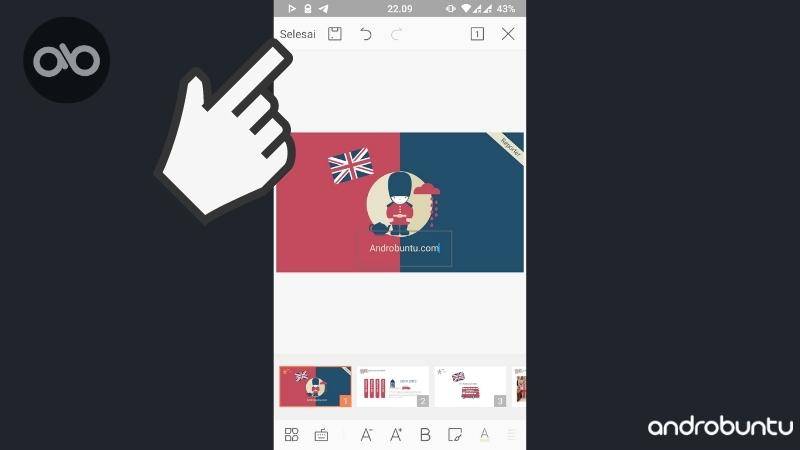 Cara Membuat Presentasi di WPS Android by Androbuntu 6