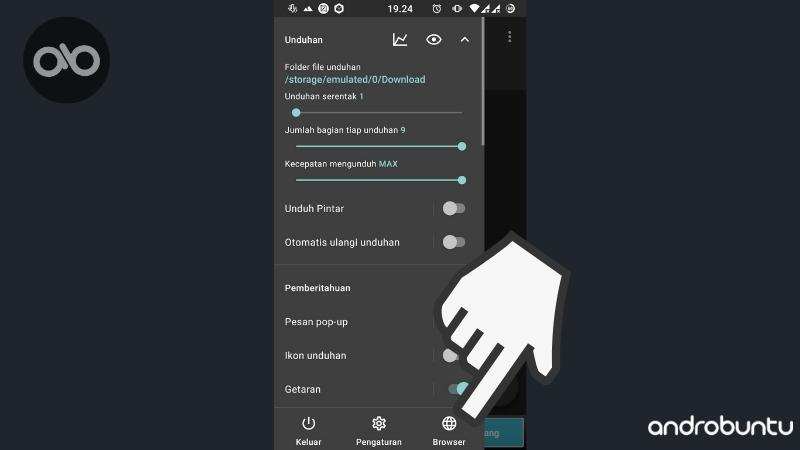 Cara Mempercepat Download di Android by Androbuntu 2