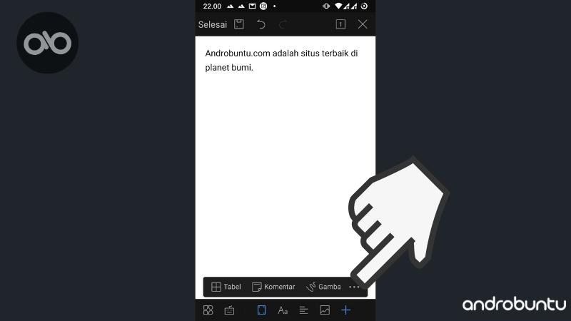 Cara Menambah Halaman Baru di WPS Office by Androbuntu 2