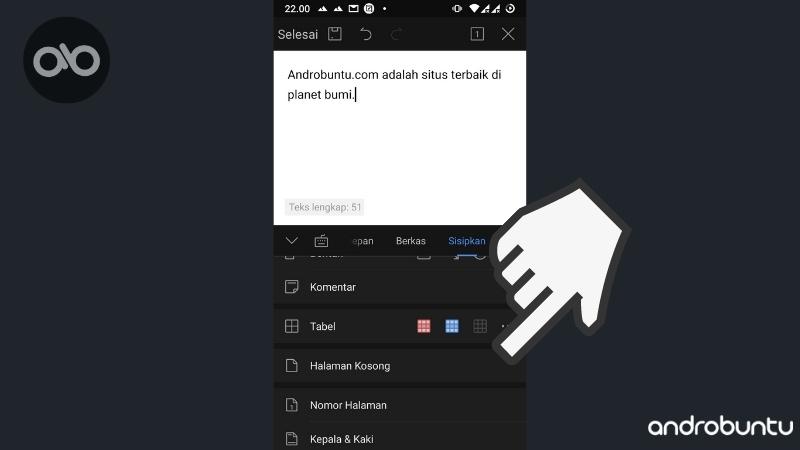 Cara Menambah Halaman Baru di WPS Office by Androbuntu 3