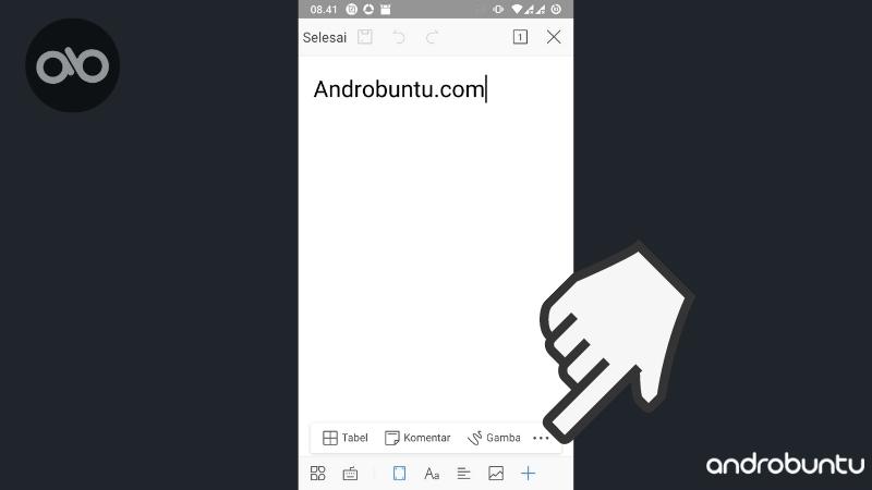 Cara Menambahkan Grafik di WPS Office by Androbuntu 2