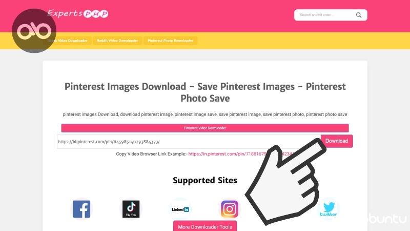 Cara Mendownload Gambar dari Pinterest by Androbuntu 3
