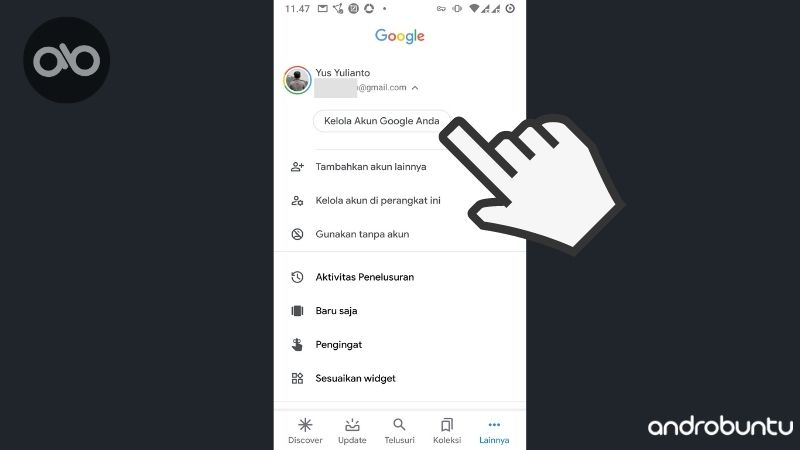 Cara Mengganti Nama di Google Classroom by Androbuntu 2