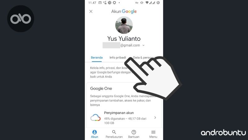 Cara Mengganti Nama di Google Classroom by Androbuntu 3