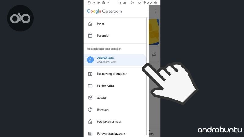 Cara Mengubah Bahasa Google Classroom by Androbuntu 8