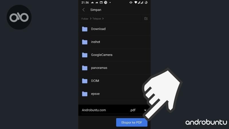 Cara Mengubah Word Menjadi PDF di WPS Office by Androbuntu 4