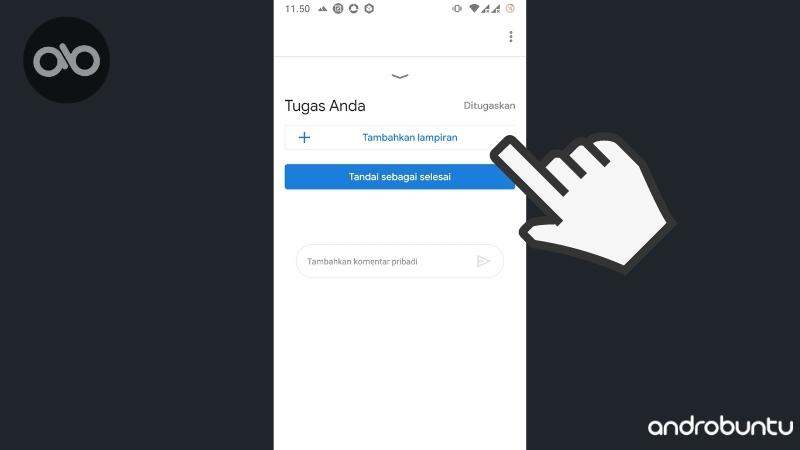 Cara Mengumpulkan Tugas di Google Classroom by Androbuntu 4