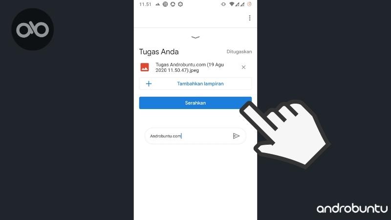 Cara Mengumpulkan Tugas di Google Classroom by Androbuntu 6