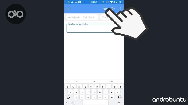 Cara Upload Foto Video PDF File di Google Classroom by Androbuntu 3