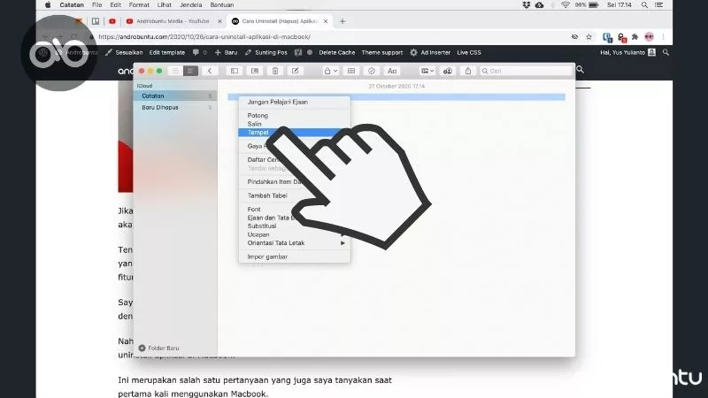 Cara Copy Paste File dan Teks di PC dan Android by Androbuntu 3