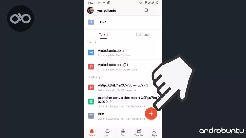 Cara Membuat Poster di WPS Office by Androbuntu 1
