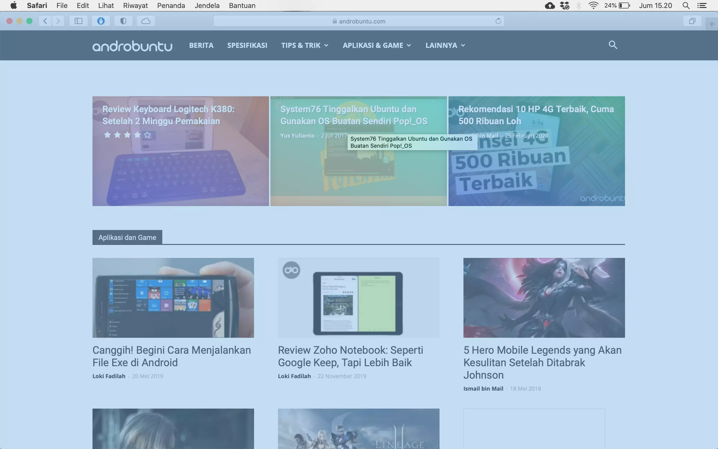 Cara Mengambil Screenshot di Macbook by Androbuntu 5