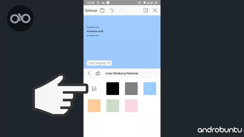 Cara Mengubah Warna Halaman di WPS Office by Androbuntu 4