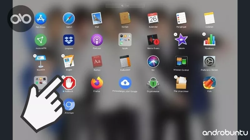 Cara Uninstall Aplikasi di Macbook by Androbuntu 2