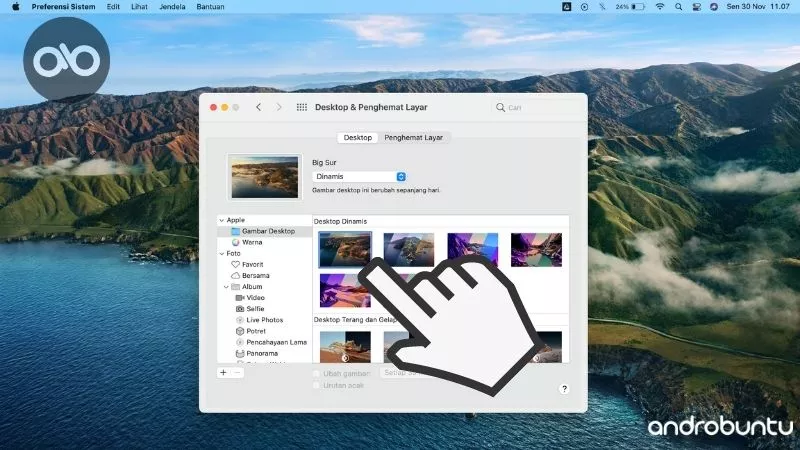 Cara Ganti Wallpaper di Mac by Androbuntu 6
