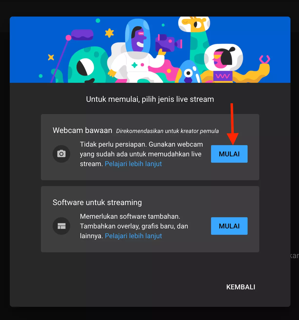 Cara Live Streaming di YouTube Melalui Browser di PC by Androbuntu 3