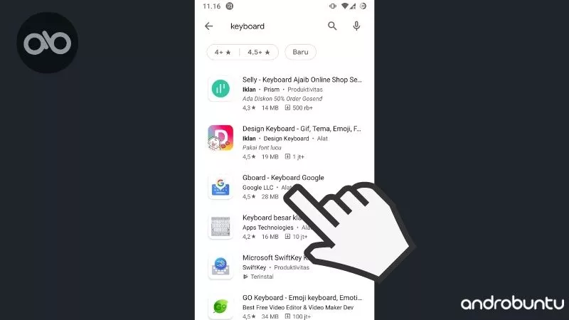 Cara Mengganti Keyboard Android by Androbuntu 1