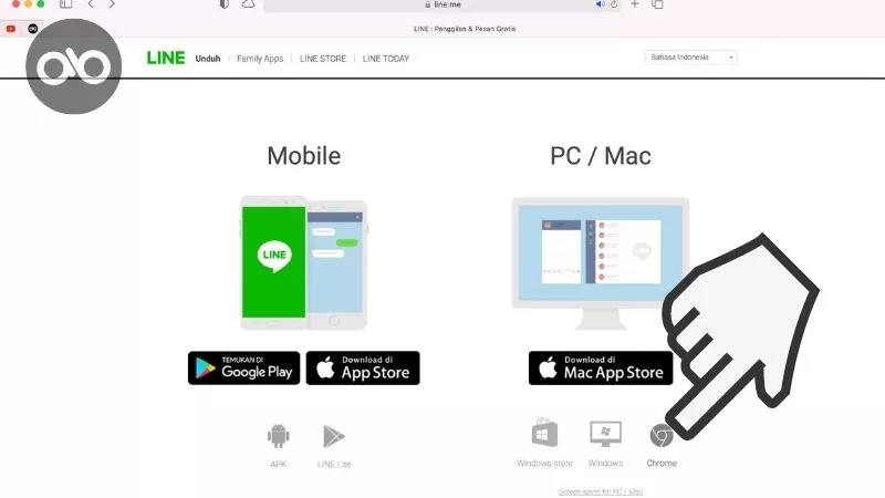Cara Menggunakan Line di PC Komputer Laptop by Androbuntu 4