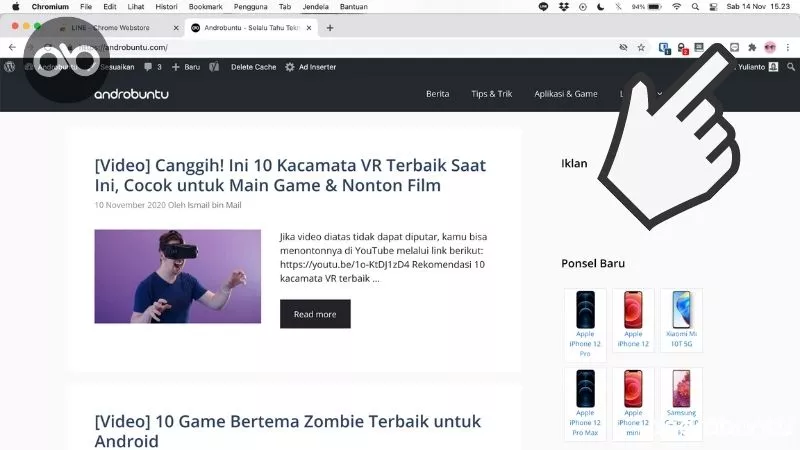 Cara Menggunakan Line di PC Komputer Laptop by Androbuntu 6