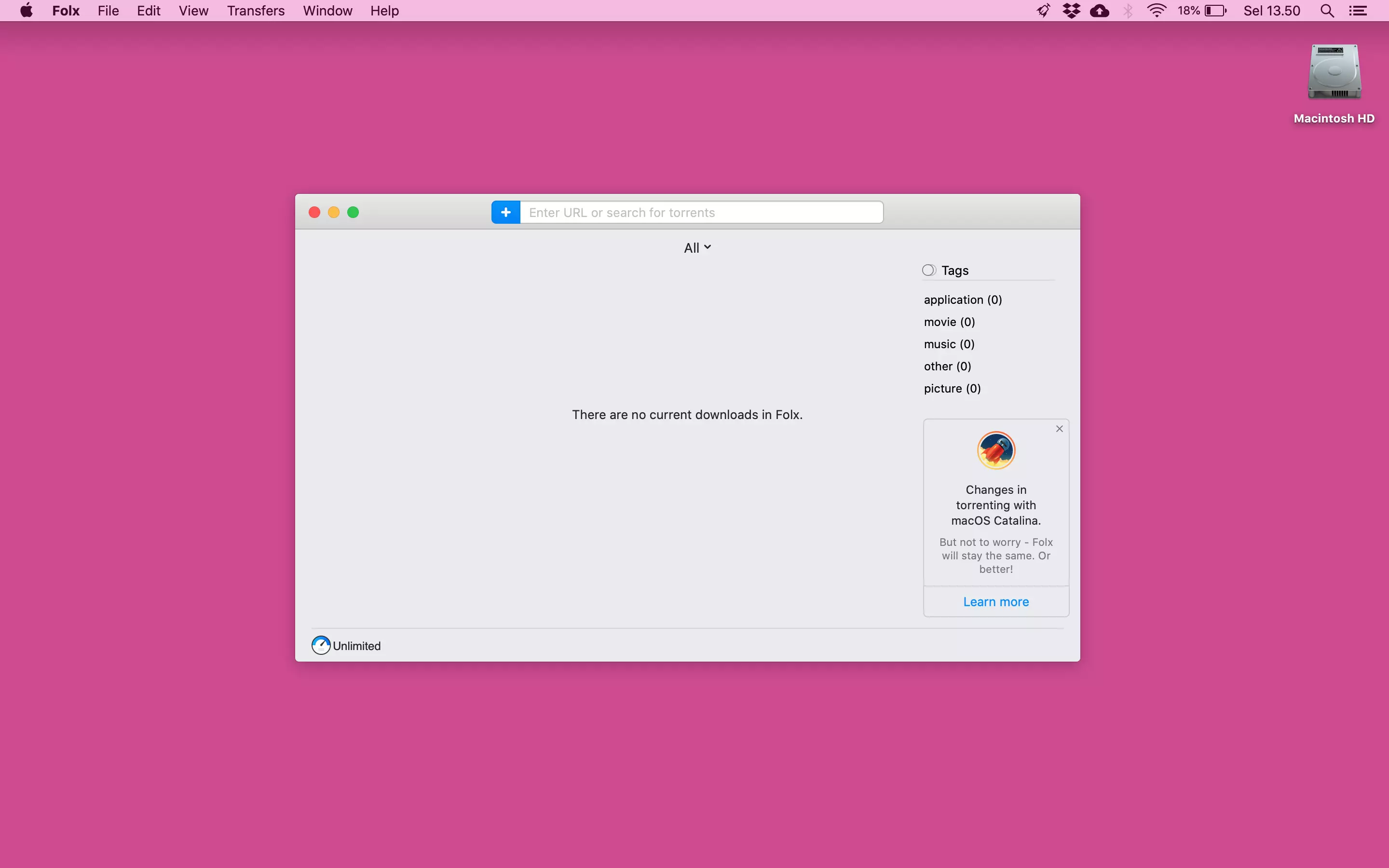 Folx Download Manager by Androbuntu
