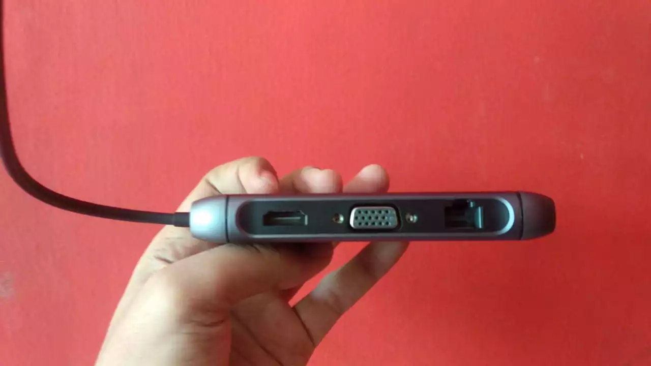 Review Choetech 9 in 1 USB C Adapter by Androbuntu 4