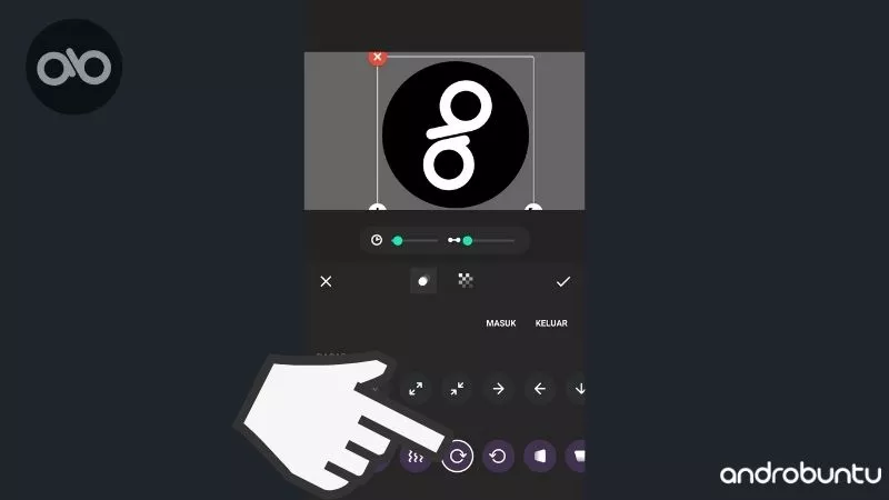 Cara Membuat Gambar Bergerak di InShot by Androbuntu 5