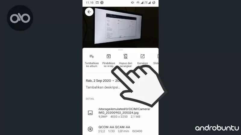Cara Menyembunyikan Foto by Androbuntu3