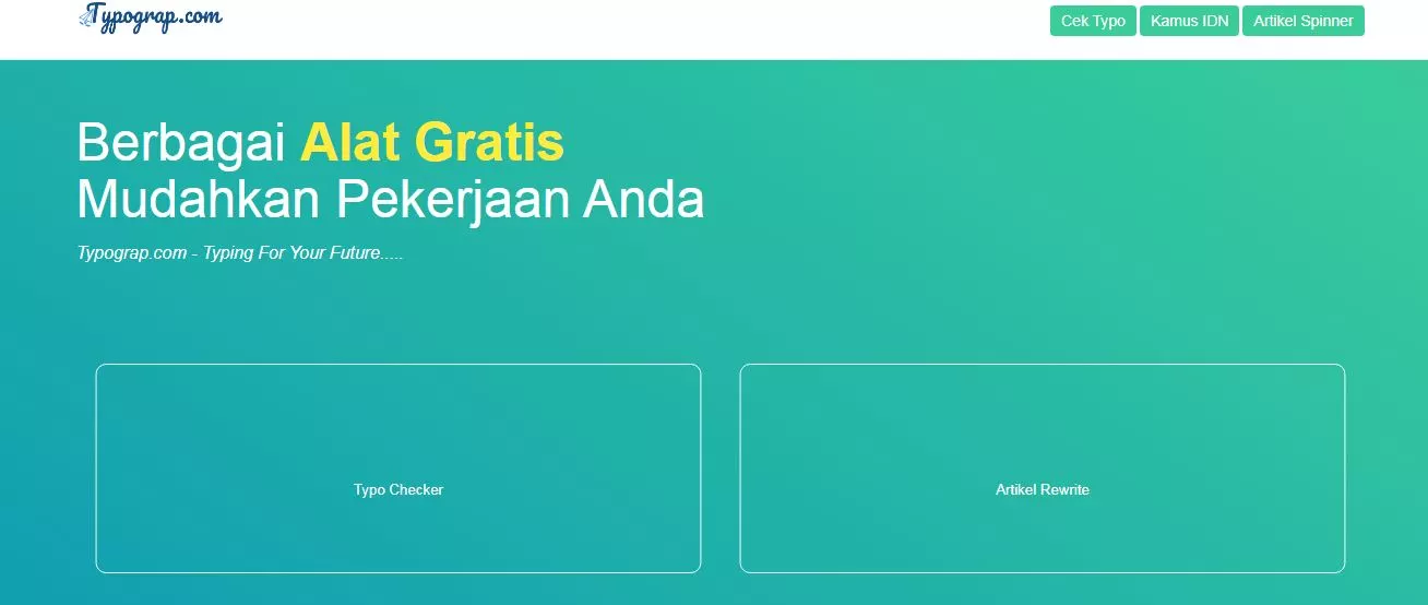 Cara Cek Typo Secara Online 1