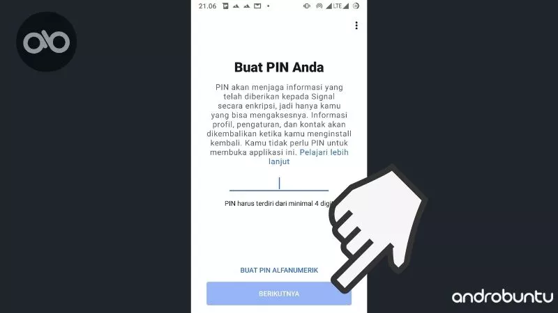 Cara Daftar Signal by Androbuntu 7