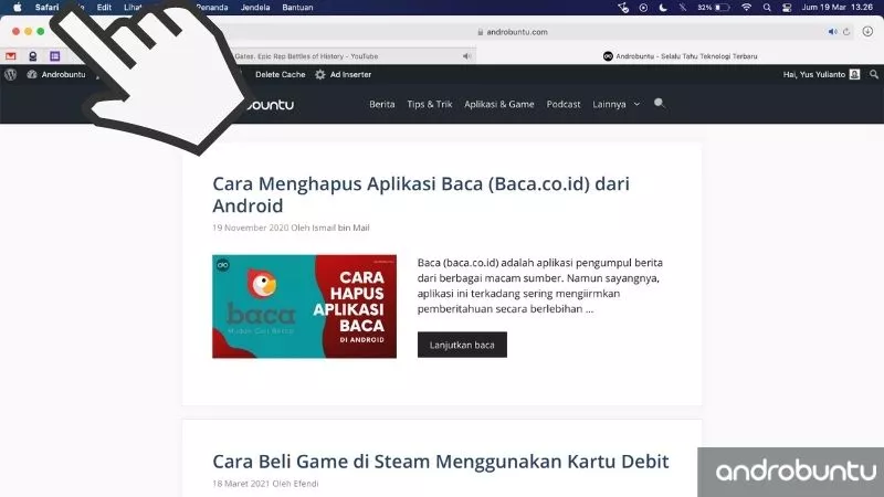 Cara Ganti Search Engine di Safari by Androbuntu 1