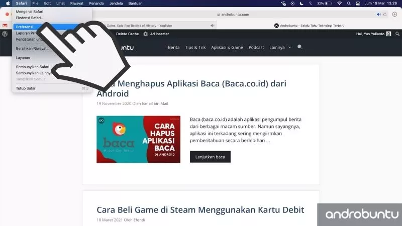 Cara Ganti Search Engine di Safari by Androbuntu 2