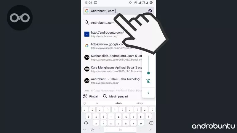 Cara Menambahkan Website ke Home Screen Android by Androbuntu 1