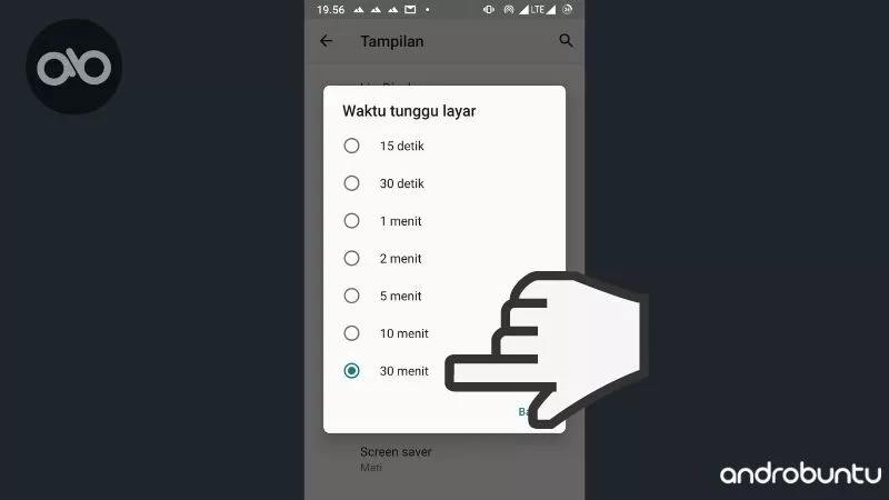 Cara Mencegah Layar Android Mati by Androbuntu 3
